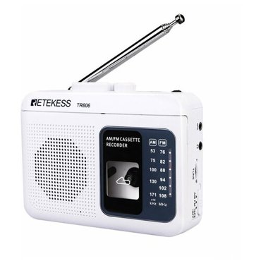 Кассетный плеер с AM FM-радио Retekess TR606 3890₽