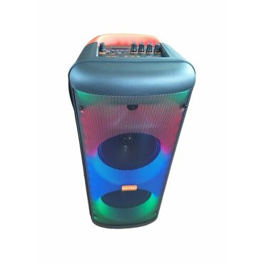 Колонка акустическая портативная Караоке 1122 Р М Р О 3000Вт Микрофон Пульт Bluetooth USB TF card Aux Led Подсветка FM 8420₽