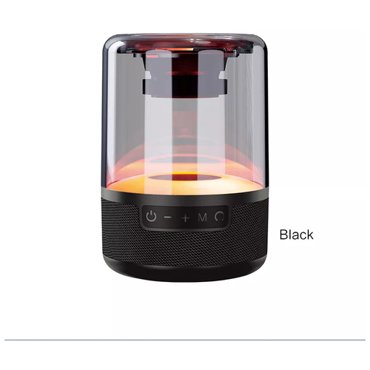 Колонка беспроводная подсветка RGB объёмный звук 360 Bluetooth 50 FM TF 35 jack 1400₽