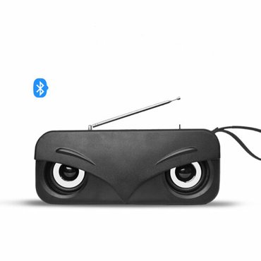 Колонка беспроводная MyPads с громким звуком подсветкой Bluetooth FM-сабвуфер двойные динамики 1388₽