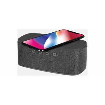 Колонка Momax QZonic с беспроводной зарядкой Wireless Charging Bluetooth Speaker - Grey 6500₽
