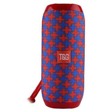 Колонка портативная BLUETOOTH С USB TG117 10W сине-оранжевый 900₽