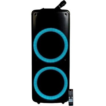 Колонка портативная Nakatomi GS59 120 Вт Bluetooth FM USB SD LED микрофон 20433₽