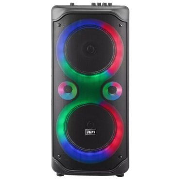 Колонка premium блютуз RXBass микрофон 3000w 2x8FM радиоUSBTFAUXBluetoothподсветка караоке система бумбокс 8790₽