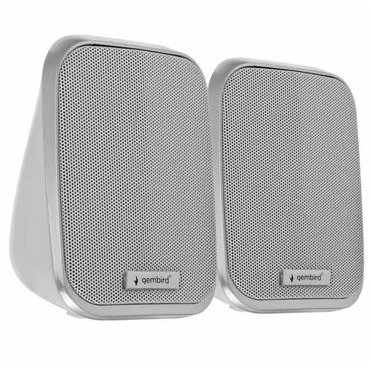 Колонки 20 Gembird SPK-100-W SPK-100-W белый - 6 Вт питание USB порт 2698₽
