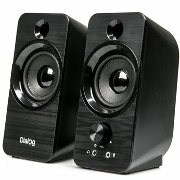 Колонки Dialog Stride AST-17UP black питание от usb 10 Вт - чёрные 2269₽