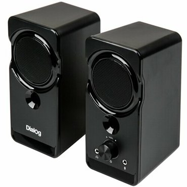 Колонки Dialog Stride AST-22UP black питание от usb 8 Вт - чёрные 2408₽