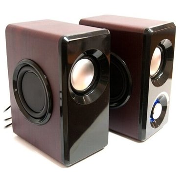 Колонки Dialog Stride AST-25UP cherry питание от usb 5 Вт - дерево под вишню 2705₽