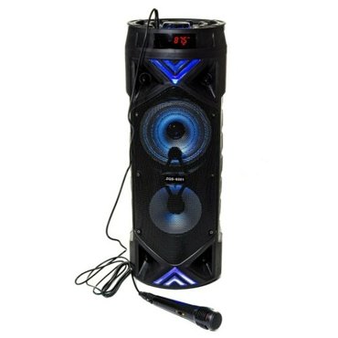Красивая Портативная колонка BT SPEAKER ZQS-6201 Bluetooth с микрофоном и подсветкой 4740₽