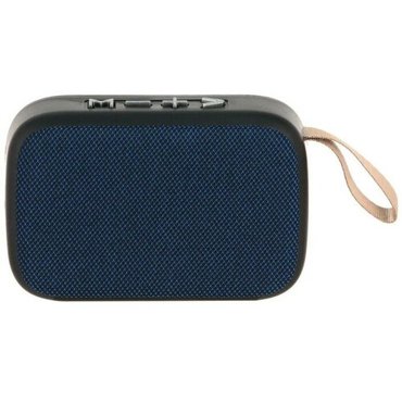 Leef Портативная колонка LEEF MW-SW-B005 3 Вт BT 50 microSD USB FM 300 мАч синяя 1482₽