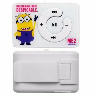 Музыкальный ретро мини-плеер Миньон MyPads MP4MP3 белый с радио для студента школьника 799₽