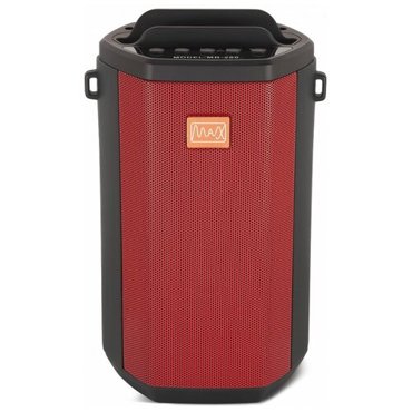 Беспроводная колонка с Bluetooth MAX MR 280 Red фонарьFM USB 1390₽