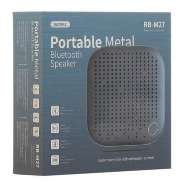 Портативная акустика RB-M27 Bluetooth REMAX синяя 1385₽
