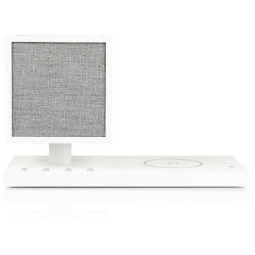 Беспроводная настольная колонка Tivoli Audio Revive White с встроенным LED-светильником и беспроводной зарядкой 37277₽