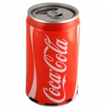 Портативная аудио колонка банка Coca-Cola MP3 FM USB TF AUX 450₽