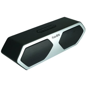 Колонка портативная FaisON SPNR-5013b Mordern Bluetooth цвет чёрный серебряный 1188₽