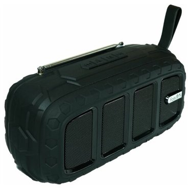 Портативная блютуз колонка FaisON SPNR-5018fm Retro чёрный 1443₽