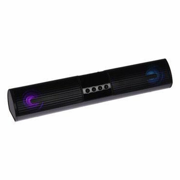 Портативная колонка A2 10 Вт 1200 мАч BT50 подсветка чёрная 1779₽