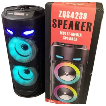 Портативная колонка bluetooth zqs 4239 с пультом ДУ и микрофоном 2690₽