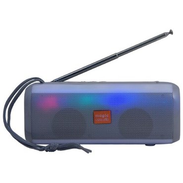 Портативная колонка блютуз Magic Acoustic Vega6 Вт2 динамикаСветомузыкаFM радиоВлагозащитаAuxBluetooth 50серыйSK1024GY 845₽