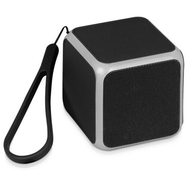 Портативная колонка Cube с подсветкой черный 2272₽