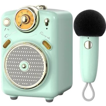 Портативная колонка Divoom Fairy Kara-OK Green с микрофоном 9583₽