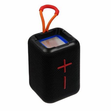 Портативная колонка F68 5 Вт 600 мАч подсветка micro SD чёрная 1037₽