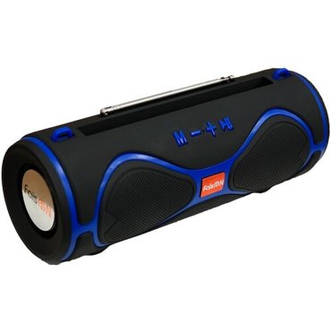 Портативная колонка FaisON Mask MMS-39 Bluetooth чёрный синяя вставка 990₽
