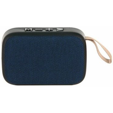 Портативная колонка MW-SW-B005 3 Вт BT 50 microSD USB FM 300 мАч синяя 810₽