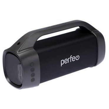 Портативная колонка Perfeo BOOMER FM MP3 microSD USB AUX 26 Вт 3600 мАч черная 7449₽