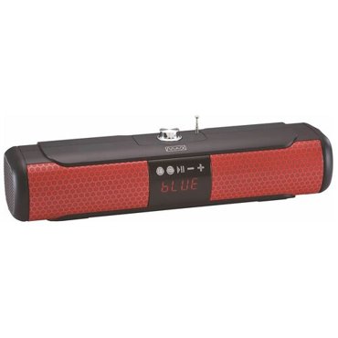 Портативная Магнитола с Bluetooth MAX Q 65 RedАкустикаFMAMSWTWS 2730₽