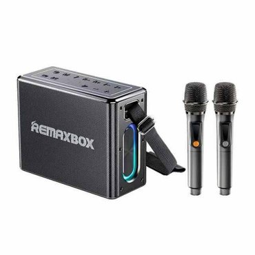 Портативная колонка с микрофонами Remax Remaxbox RB-M51 120 ватт 12000 mAh 9800₽