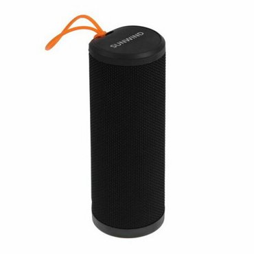 Портативная колонка SW-PS105 10Вт BT microUSB AUX FM 1800мАч черная 1833₽