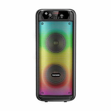 Портативная колонка TF-PS2212 25 Вт 1800мАч FM BT microSD USB подсветка 6858₽