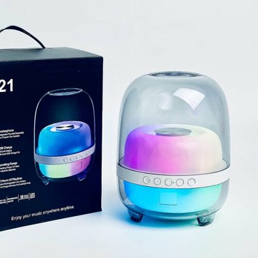 Портативная многофункциональная Bluetooth колонка MyPads L21 ночник прозрачный светильник с красочным рельефным свечением 2811₽