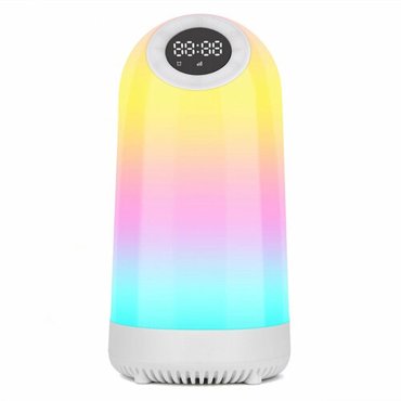 Портативная многофункциональная Bluetooth колонка MyPads SZ3 ночник будильник светильник с красочным свечением 4499₽