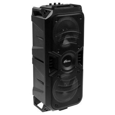 RITMIX Портативная караоке система Ritmix SP-850B 100Вт FM AUX microSD USB BT Li-Pol 4400 мАч 11355₽