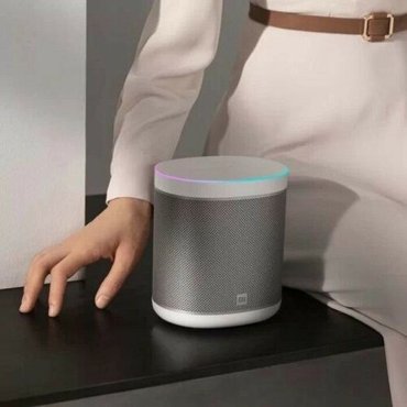 Умная колонка Xiaomi Mi Smart Speaker L09G голосовой помощник Маруся 12Вт Wi-Fi BT серая 12564₽