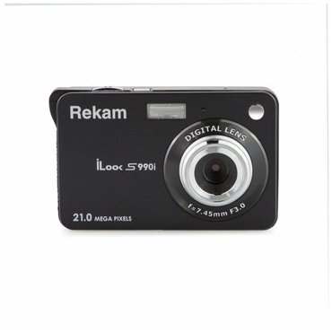 Фотоаппарат Rekam iLook S990i RU black metallic 10137₽