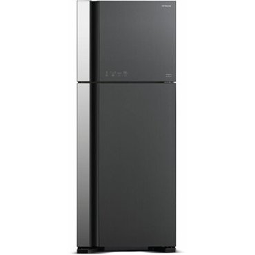 Холодильник двухкамерный Hitachi R-VG540PUC7 GGR серое стекло 146762₽