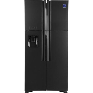 Холодильник Hitachi R-W660PUC7 GGR 2-хкамерн серый стекло инвертер 183070₽