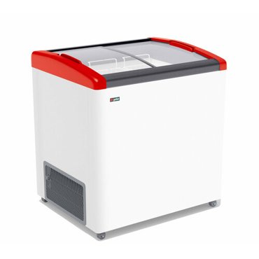 Морозильная камера Frostor Gellar FG 250 E красный наклонное гнутое стекло 39700₽