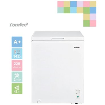 Морозильный ларь Comfee RCC196WH1R компактный белый 14990₽