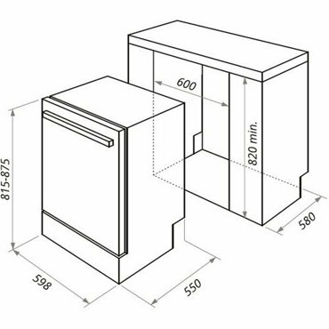 Посудомоечная машина Maunfeld MLP-12 b 47389₽