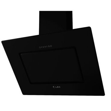 Наклонная вытяжка LEX Leila 900 цвет корпуса black цвет окантовкипанели черный 23563₽