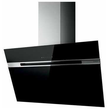 Вытяжка каминная Elica STRIPE BLA90LX черный управление сенсорное 1 мотор 42900₽