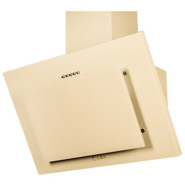 Вытяжка наклонная 60 см LEX MIKA 600 IVORY слоновая кость кухонная 10990₽