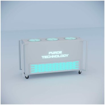 Бактерицидный UF рециркулятор воздуха Purge Technology PТ-015 смерч Белый 87400₽