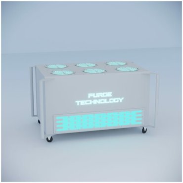 Бактерицидный UF рециркулятор воздуха Purge Technology PТ-017 тайфун Белый 145300₽