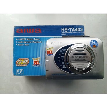 Кассетный плеер AIWA HS-TA403U 8590₽